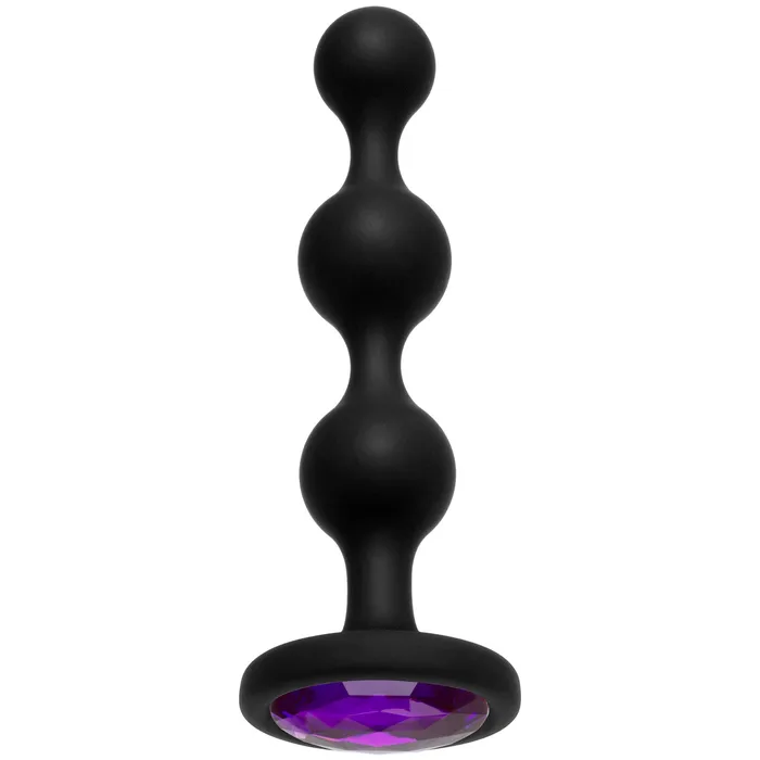 Doc Johnson Anal Booty Bling Wearable Silicone Beads Purple