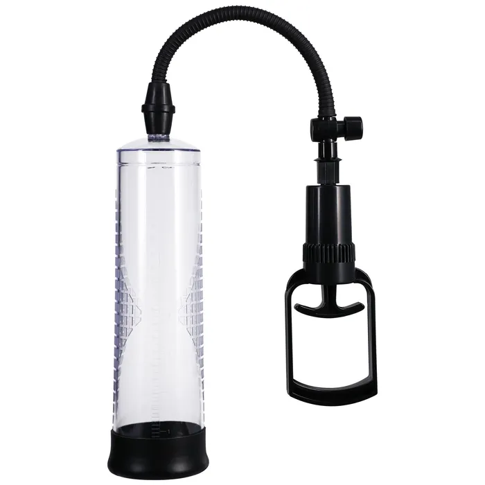 Doc Johnson Male Sex Toys Rock Solid Beginner Penis Pump Blackclear