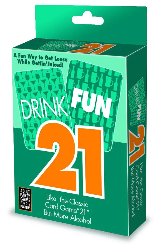 Drink Fun 21 Adult Drinking and Party Game Little Genie Games