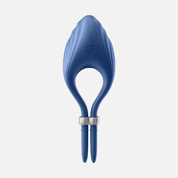 Duelist Lasso Vibrating Cock Ring Blue Satisfyer Couples Duelist Lasso Vibrating Cock Ring Blue Satisfyer Couples