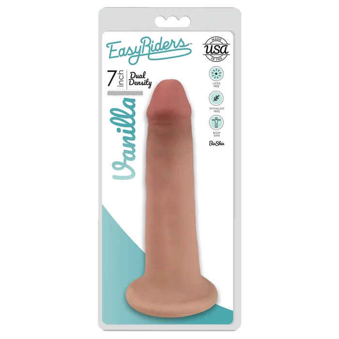 Easy Riders 7 Slim Bioskin Dildo Vanilla Easy Riders Dildos Easy Riders 7 Slim Bioskin Dildo Vanilla Easy Riders Dildos