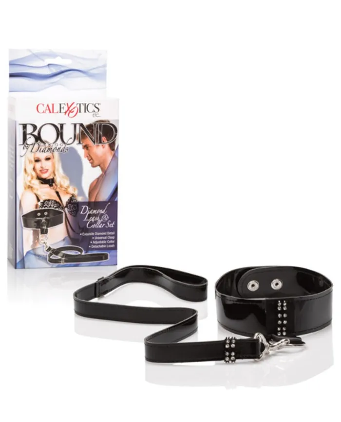 Eldorado Anal Bound by Diamonds Leash Collar Set