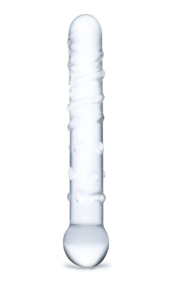 Electric Novelties Dildos Callisto Clear Glass Dildo