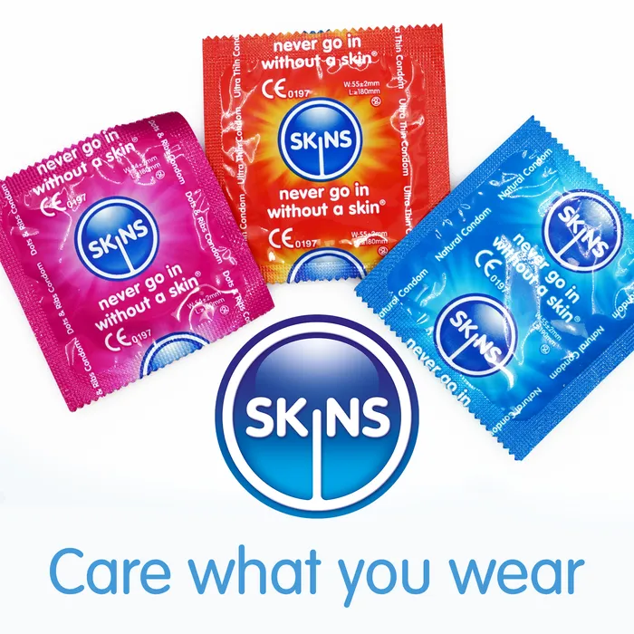 Enhancers Skins Skins Condoms Assorted 4 Pack