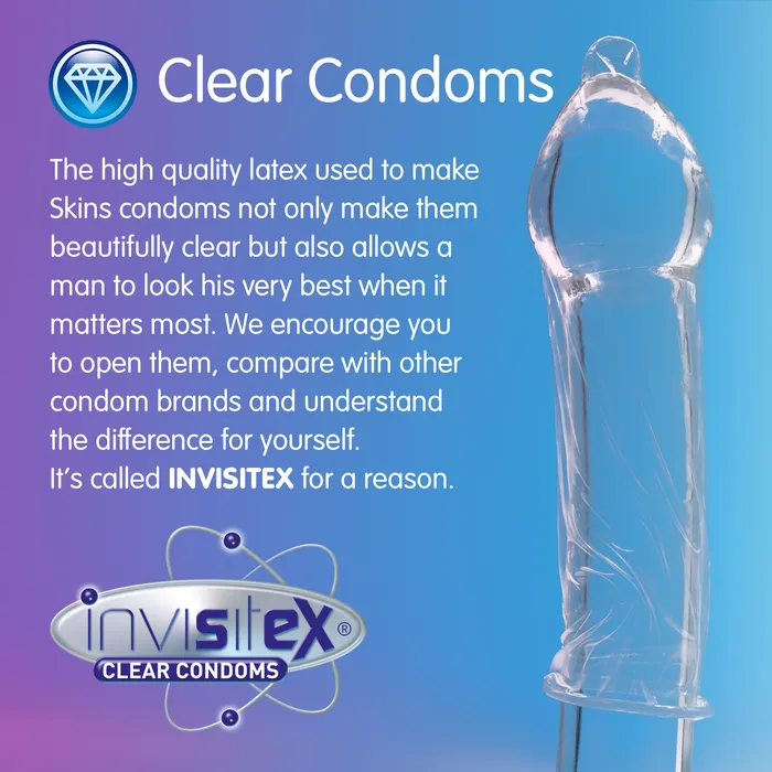 Enhancers Skins Skins Condoms Assorted 4 Pack