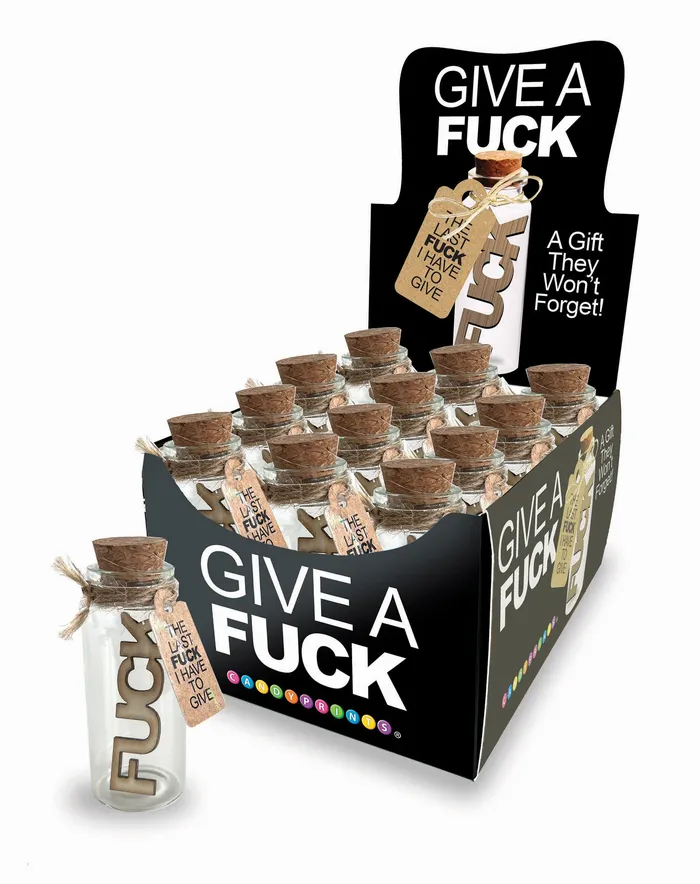 Female Sex Toys Little Genie Last Fuck I Have to Give Display of 12