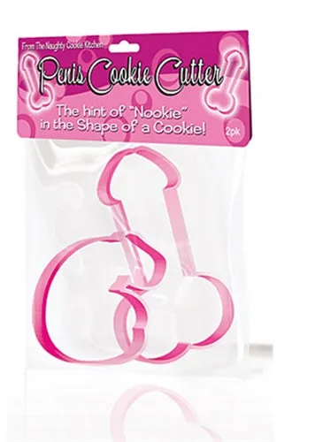Hott Products Penis Cookie Cutter 2 Pack Male Sex Toys