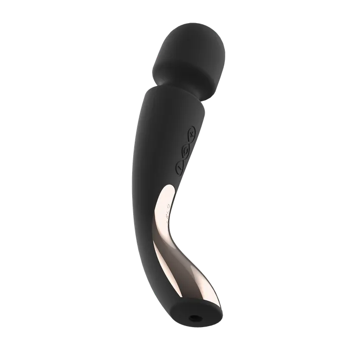 ItsForMyFriend Vibrators LELO Smart Wand 2 Medium Black ItsForMyFriend Vibrators LELO Smart Wand 2 Medium Black