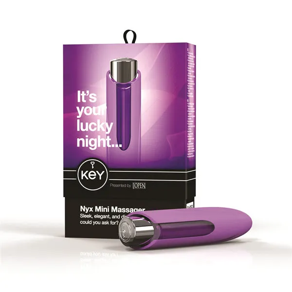 Key by Jopen Nyx Mini Massager Lavender ItsForMyFriend Female Sex Toys