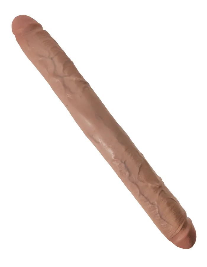 King Cock 16 Inch Thick Double Dildo Tan Pipedream Dildos