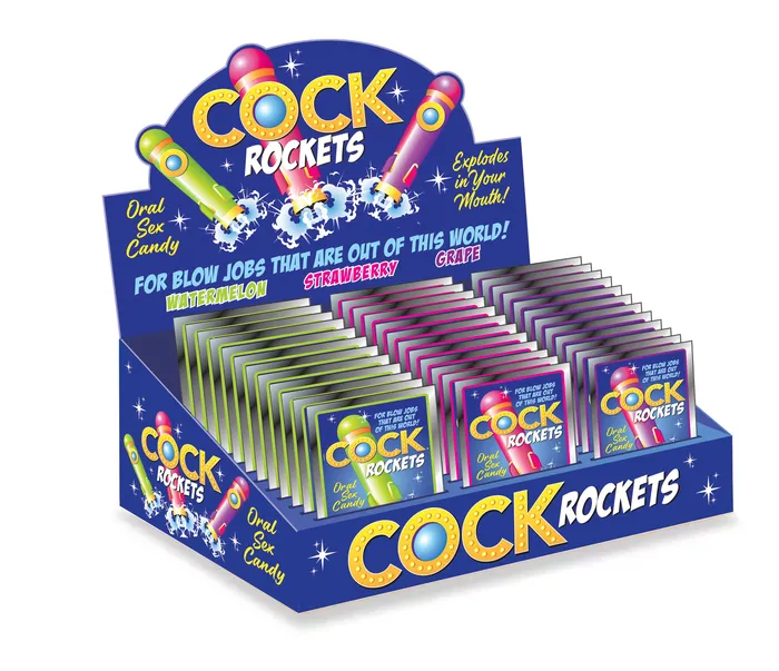 Little Genie Dildos Cock Rockets Display of 36