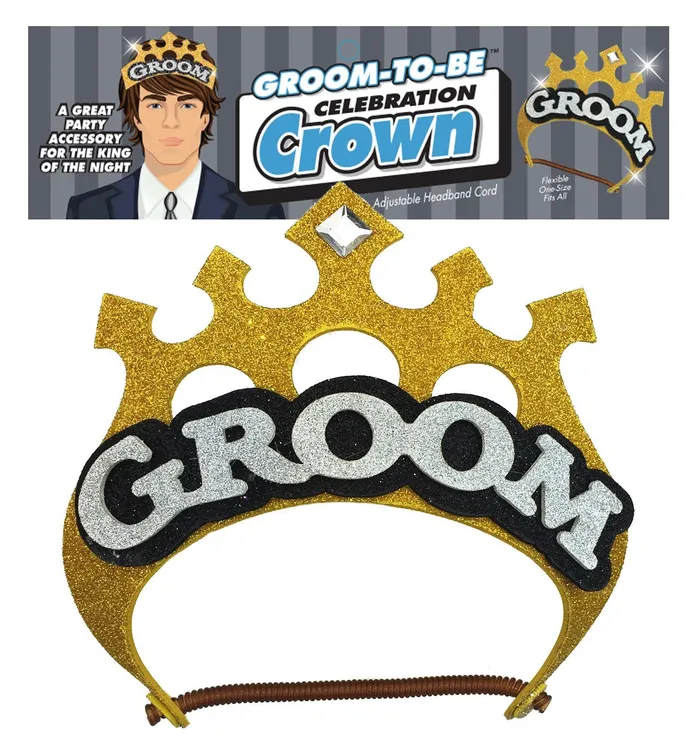 Little Genie Vibrators GroomtoBe Celebration Crown