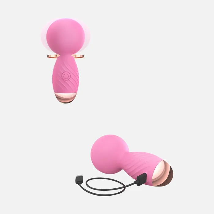 Love to Love Itsy Bitsy Wand Vibrator Pink Passion Vibrators Love to Love Itsy Bitsy Wand Vibrator Pink Passion Vibrators