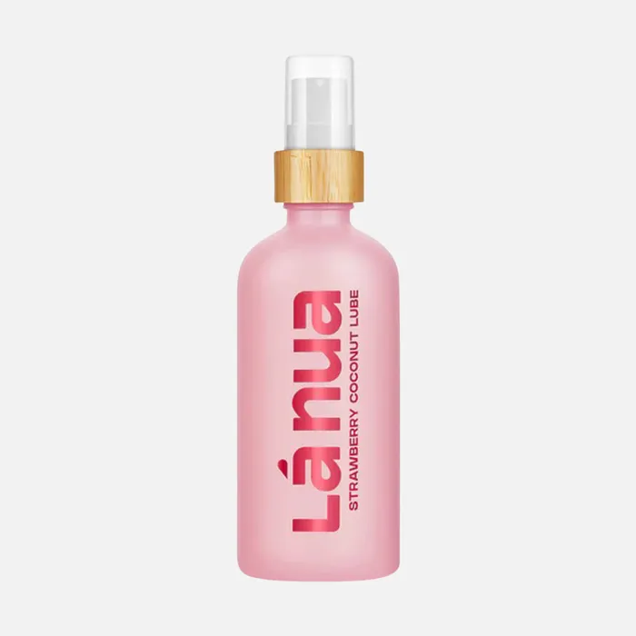 Lubricants La Nua Strawberry Coconut Water Based Lubricant 34 oz100ml