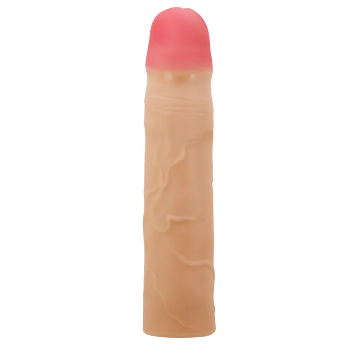 Male Sex Toys Pretty Love Kylian Extended Penis Sleeve Light