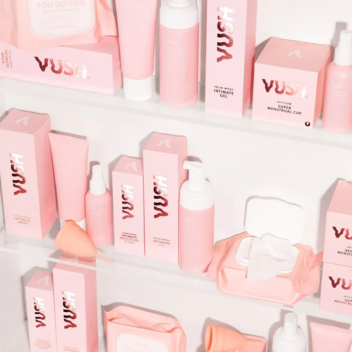 Male Sex Toys Vush Lets Flow Menstrual Cup Vush