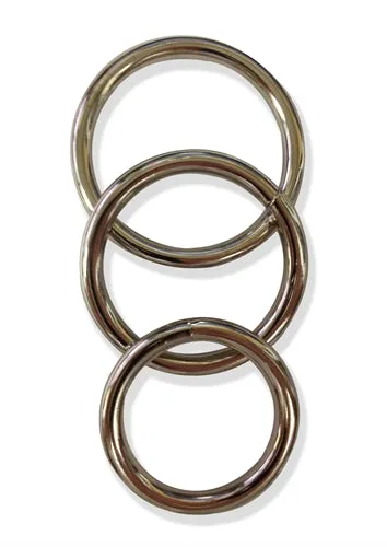 Metal O Ring 3 Pack Sportsheets Male Sex Toys