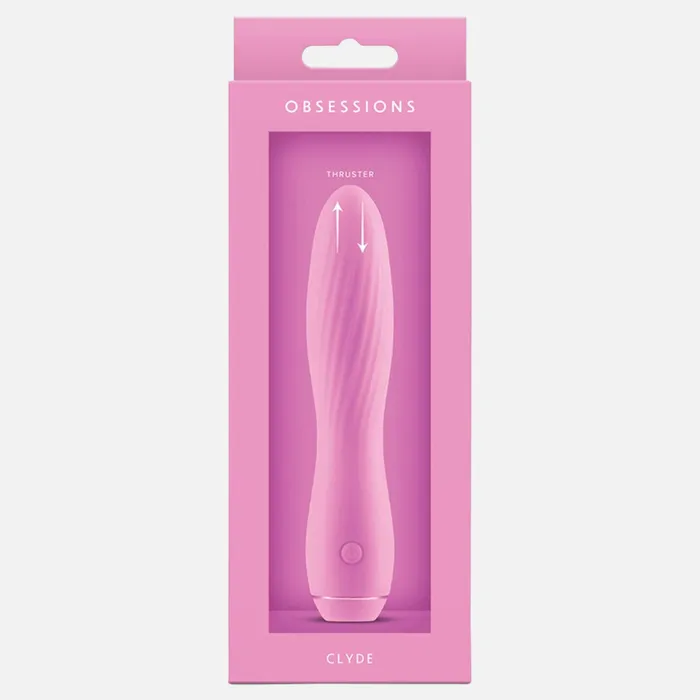 NS Novelties Vibrators Obsession Rabbit Vibrator Clyde Light Pink NS Novelties Vibrators Obsession Rabbit Vibrator Clyde Light Pink