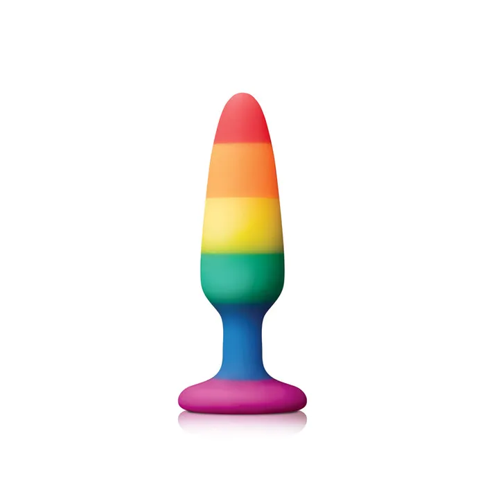 nsnovelties Female Sex Toys Colours Pride Edition Pleasure Plug Small Rainbow