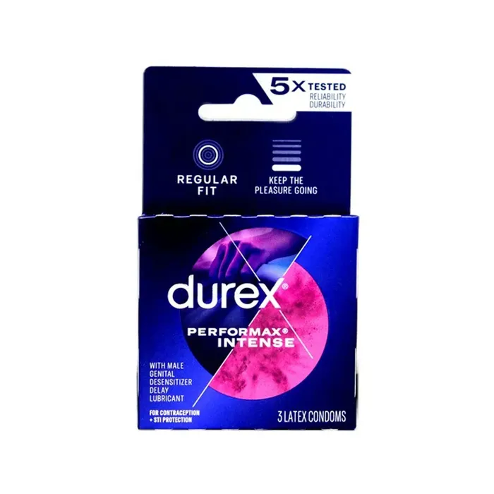 Paradise Marketing Enhancers Durex Performax Intense 3 Pack