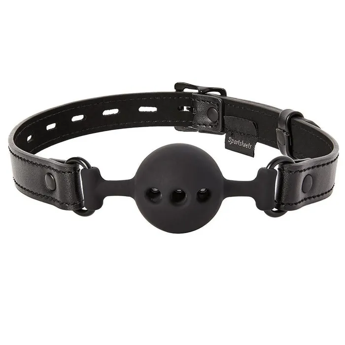 Saffron Breathable Ball Gag Sportsheets Male Sex Toys
