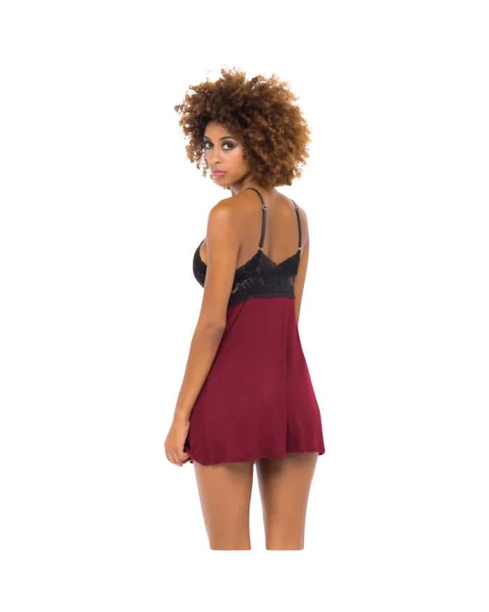 Soft Viscose Lace Chemise Ohlala Cherie Male Sex Toys
