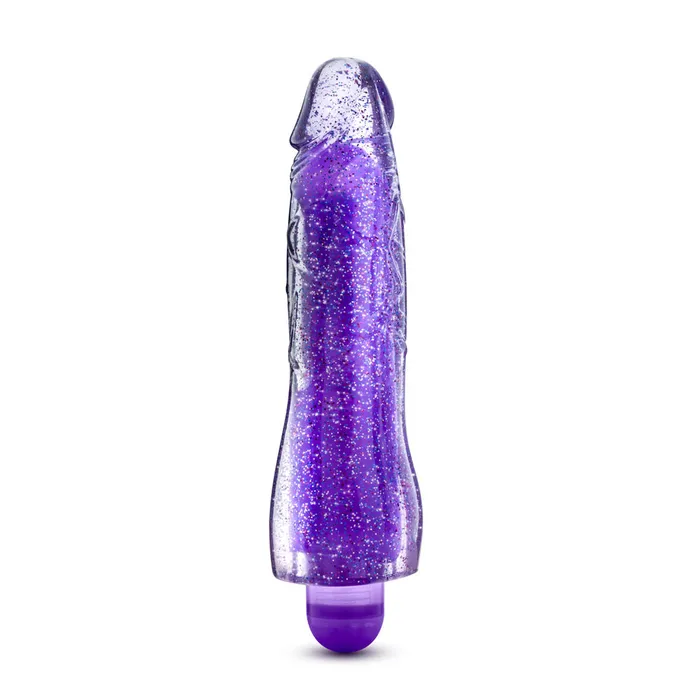 Vibrators Blush Glow Dicks Molly Glitter Vibrator Purple