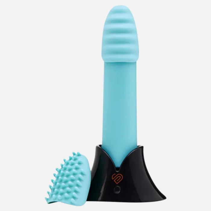 Vibrators NU Sensuelle Point Plus 20 Function Bullet Vibrator Blue