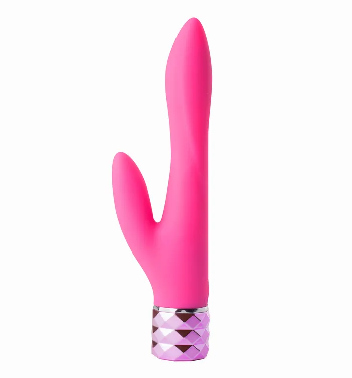 Victoria Crystal Gem Dual Vibrator Pink Maia Toys Vibrators