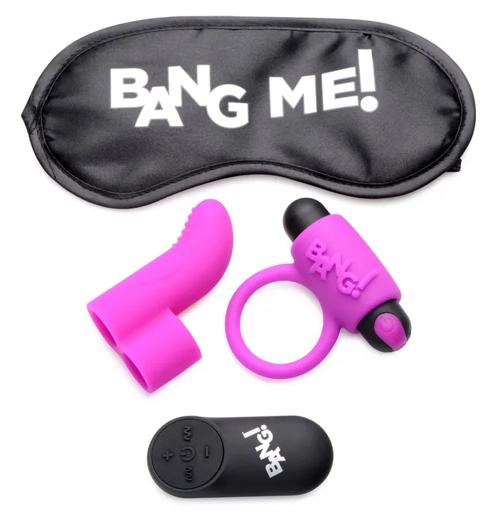 XR Brands Vibrators Bang Couples Kit Purple