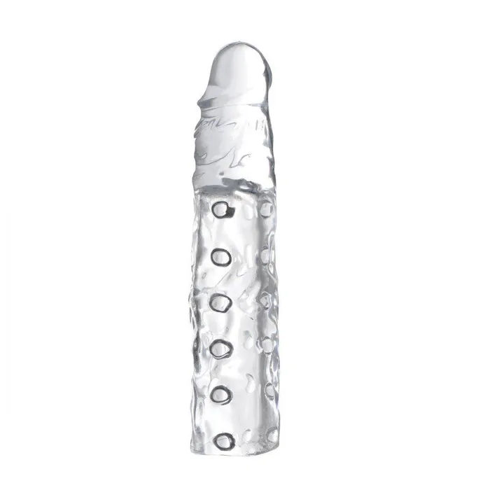 3 Inch Clear Penis Enhancer Sleeve Size Matters Male Sex Toys