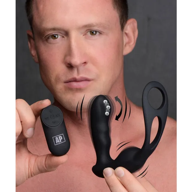 7X PStrap Milking and Vibrating Prostate Stimulator with Cock and Ball Harness Alpha Pro Male Sex Toys 7X PStrap Milking and Vibrating Prostate Stimulator with Cock and Ball Harness Alpha Pro Male Sex Toys
