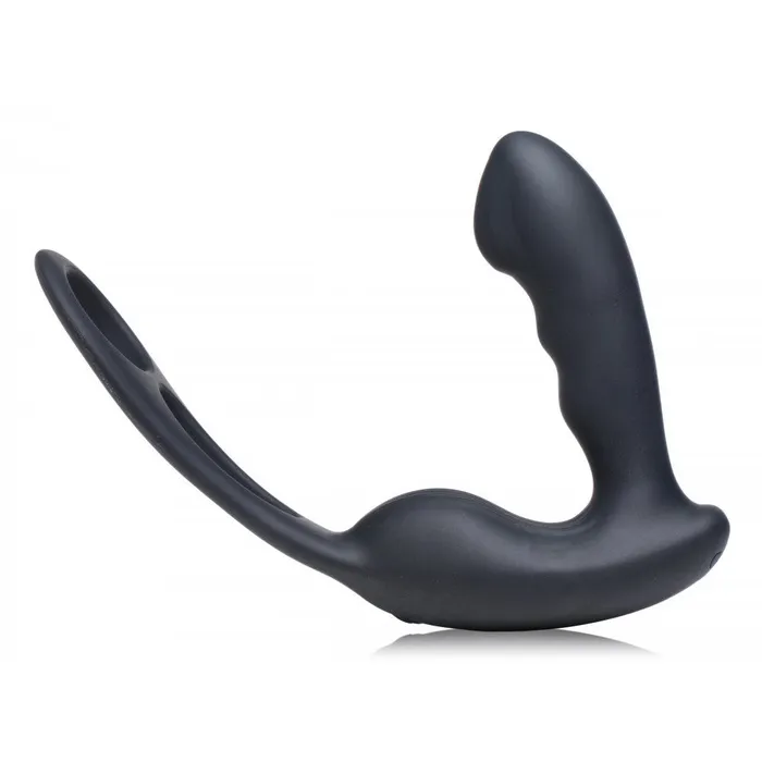 7X PStrap Milking and Vibrating Prostate Stimulator with Cock and Ball Harness Alpha Pro Male Sex Toys
