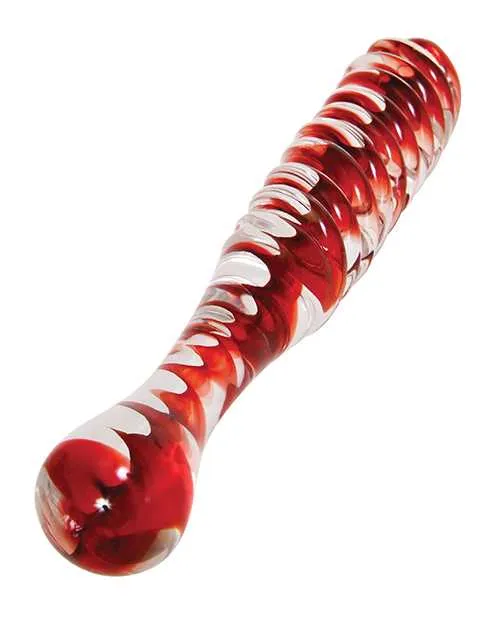 Adam And Eve Adam Eve Eves Sweetheart Swirl Glass Dildo ClearRed Dildos Adam And Eve Adam Eve Eves Sweetheart Swirl Glass Dildo ClearRed Dildos