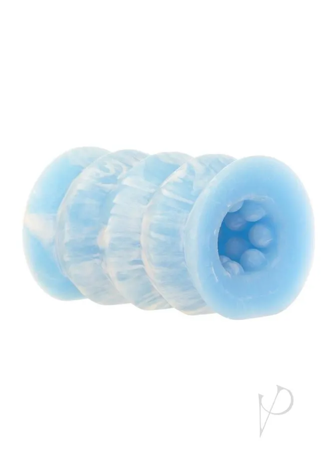 Addiction Silicone Glow in The Dark Masturbation Sleeve BlueWhite Addiction Dildos Addiction Silicone Glow in The Dark Masturbation Sleeve BlueWhite Addiction Dildos