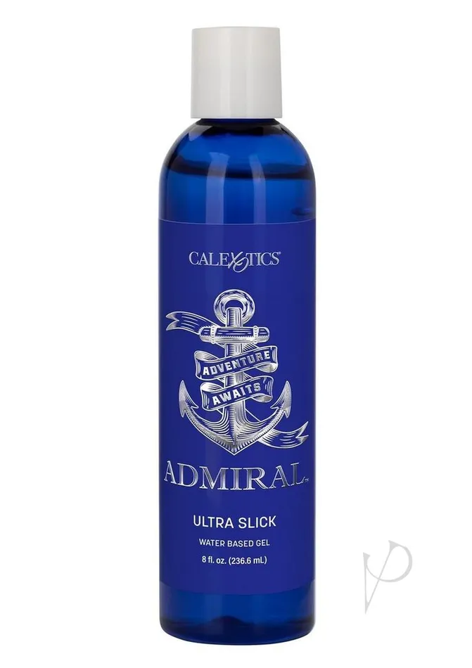 Admiral Lubricants Admiral Ultra Slick Water Based Gel Lubricant 8oz