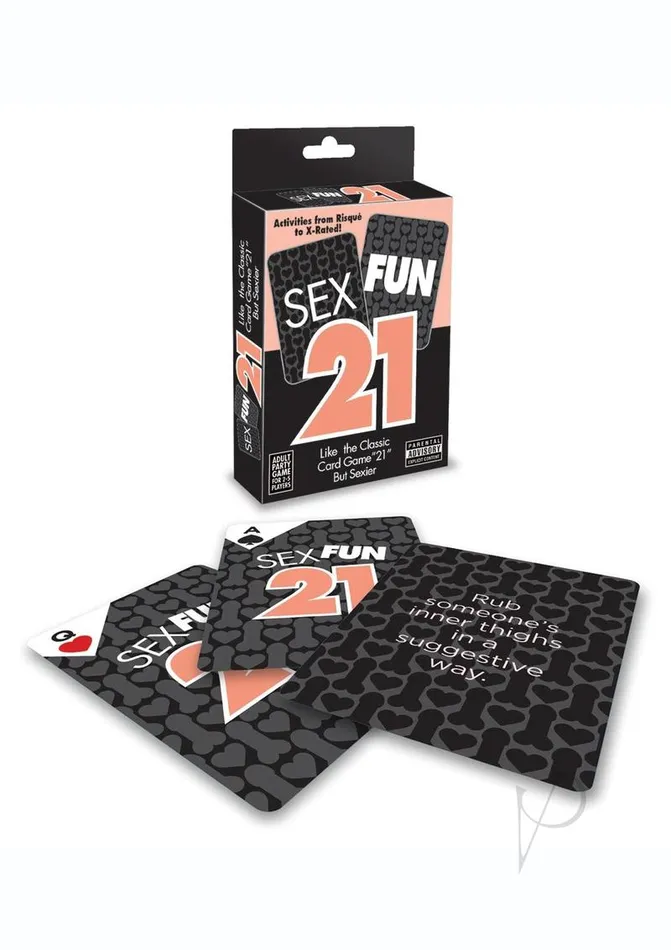 Adult Party And Games Couples Sex Fun 21 Card Game