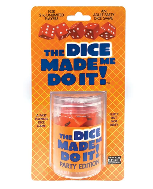Adult Party And Games Male Sex Toys The Dice Made Me Do It Party Edition Adult Party And Games Male Sex Toys The Dice Made Me Do It Party Edition