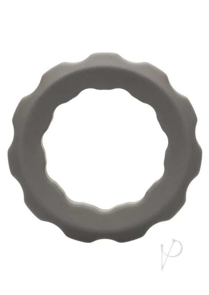 Alpha Male Sex Toys Alpha Liquid Silicone Erect Ring Grey