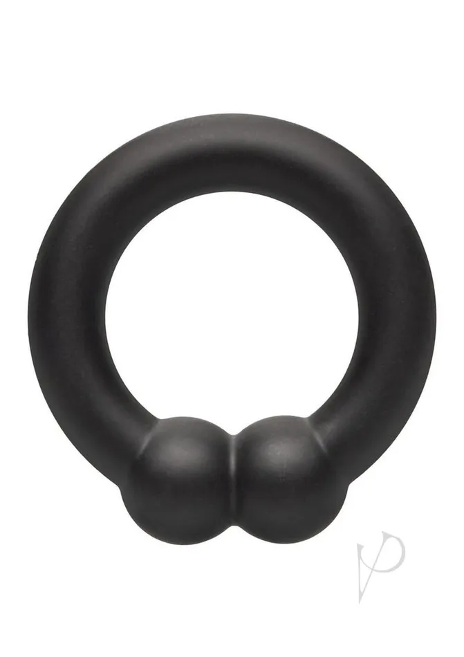 Alpha Male Sex Toys Alpha Liquid Silicone Muscle Ring Black
