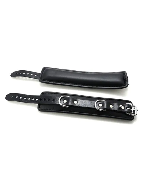 Anal 665 665 Padded Locking Wrist Restraint Black