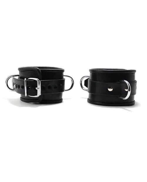 Anal 665 665 Padded Locking Wrist Restraint Black Anal 665 665 Padded Locking Wrist Restraint Black