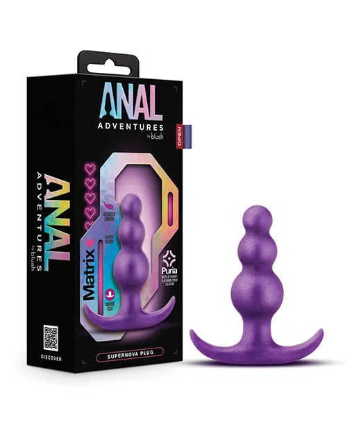 Anal Adventures Matrix Supernova Plug Silicone Anal Plug Galatic Purple Anal Adventures Anal Anal Adventures Matrix Supernova Plug Silicone Anal Plug Galatic Purple Anal Adventures Anal