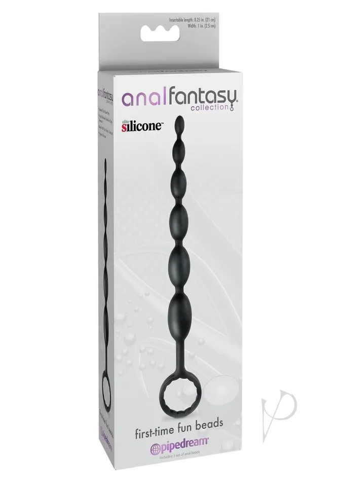 Anal Anal Fantasy Collection Anal Fantasy Collection Silicone First Time Fun Beads 825in Black Anal Anal Fantasy Collection Anal Fantasy Collection Silicone First Time Fun Beads 825in Black