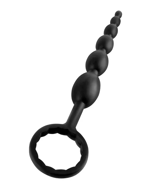 Anal Anal Fantasy Collection Anal Fantasy Collection Silicone First Time Fun Beads 825in Black