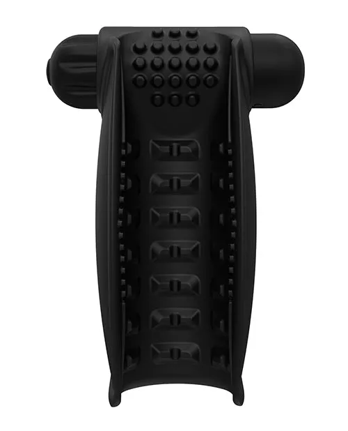 Anal Bathmate Bathmate Hand Vibe Silicone Rechargeable Stroker Black Anal Bathmate Bathmate Hand Vibe Silicone Rechargeable Stroker Black