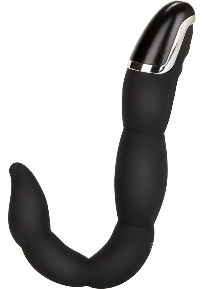 Anal Colt COLT Deep Flexer Silicone Vibrating Prostate Stimulator Black