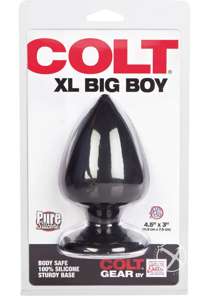 Anal Colt COLT XL Big Boy Silicone Butt Plug Black