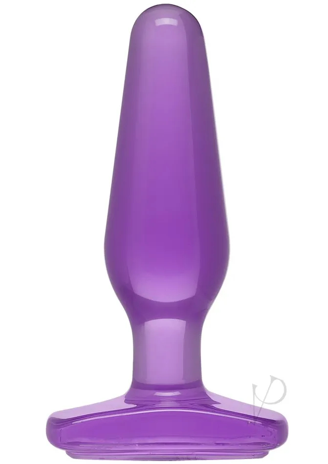 Anal Crystal Jellies Crystal Jellies Butt Plug Medium Purple Anal Crystal Jellies Crystal Jellies Butt Plug Medium Purple