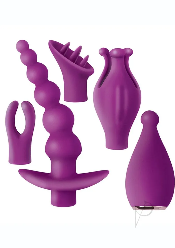 Anal Exciter Exciter Ultimate Stimulator Kit Set of 5 Purple Anal Exciter Exciter Ultimate Stimulator Kit Set of 5 Purple